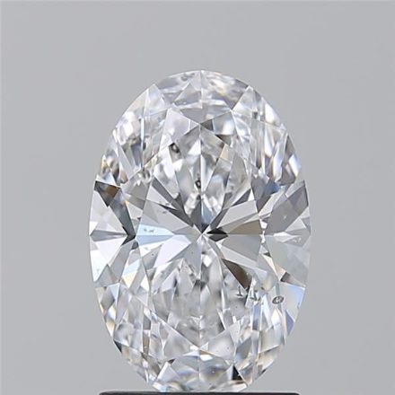 Diamond Natural 1,7Ct D-SI2 Oval - GIA3545323183 1