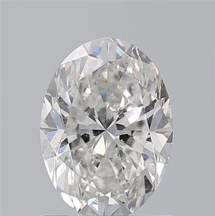 Diamond Natural 1,3Ct G-SI2 Oval - GIA5553062443 1