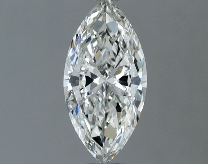 Diamond Natural 0,53Ct H-IF Marquise - IGI752565167 1