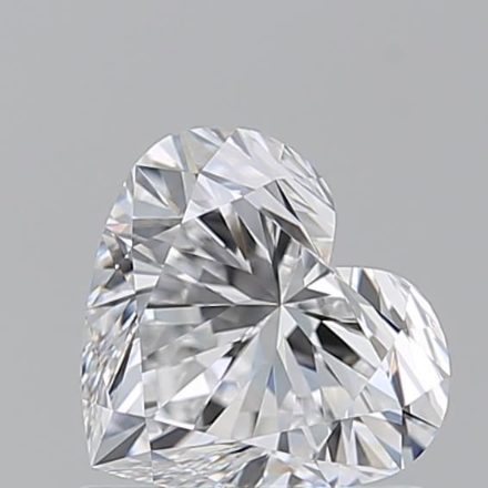 Diamond Natural 1,01Ct D-VVS2 Heart - GIA7543658733 1