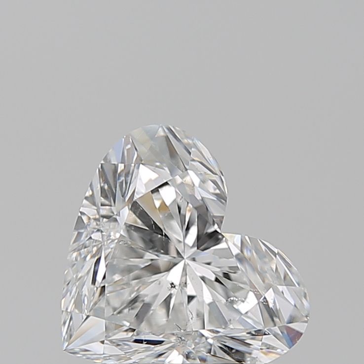 Diamond Natural 1,7Ct F-SI2 Heart - GIA6492591889 1