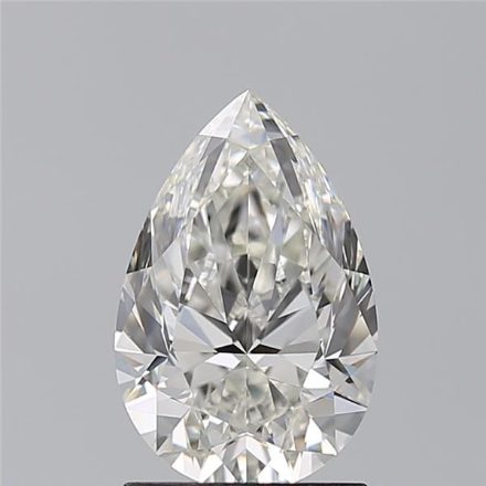 Diamond Natural 1,7Ct H-VVS2 Pear - GIA2544750189 1