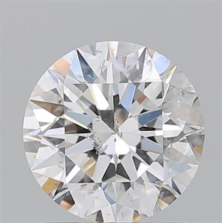Diamond Natural 1,5Ct G-SI2 Round - GIA6545799561 1