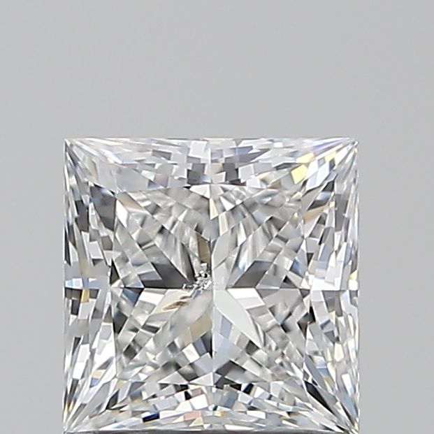 Diamond Natural 0,9Ct F-SI2 Princess - GIA7521748969 1