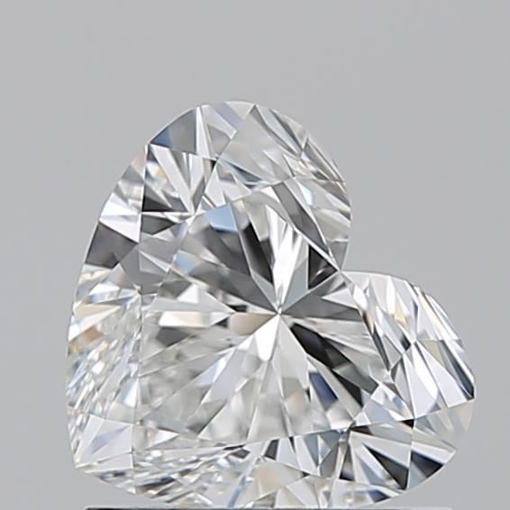 Diamond Natural 1,05Ct F-IF Heart - GIA1543924119 1