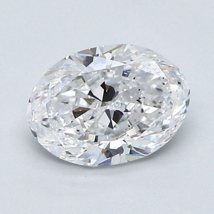 Diamond Natural 1,2Ct D-SI1 Oval - GIA5516081971 1