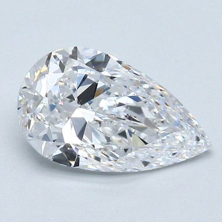 Diamond Natural 1,71Ct D-VVS1 Pear - GIA7461823941 1