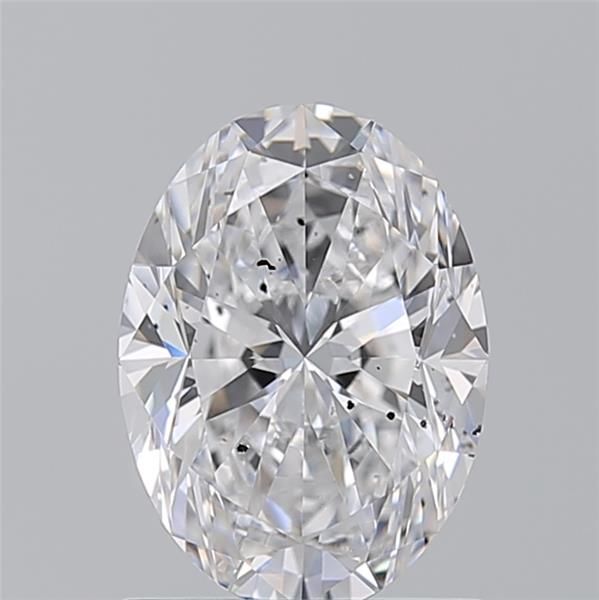 Diamond Natural 1,3Ct D-SI2 Oval - GIA3555036685 1