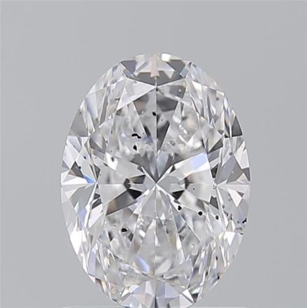 Diamond Natural 1,3Ct D-SI2 Oval - GIA3555036685 1
