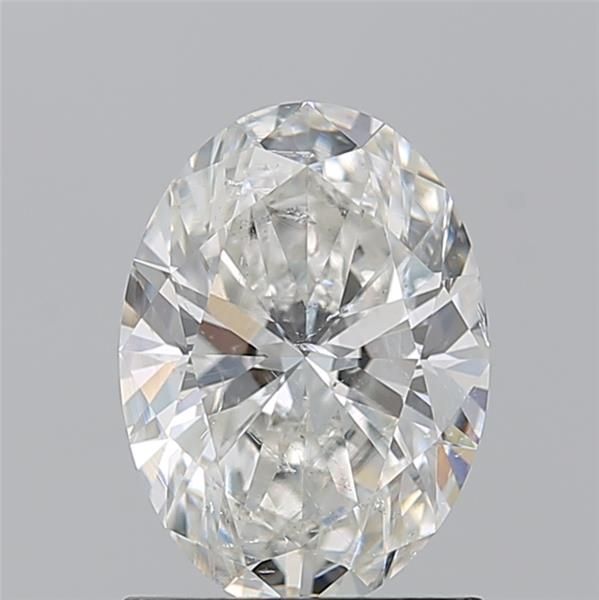 Diamond Natural 1,3Ct H-SI2 Oval - GIA2557034703 1