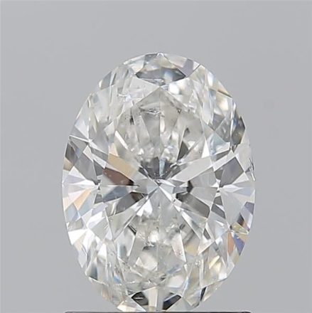 Diamond Natural 1,3Ct H-SI2 Oval - GIA2557034703 1