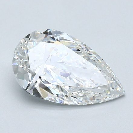 Diamond Natural 1,7Ct F-VVS2 Pear - GIA2494512402 1