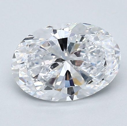 Diamond Natural 1,7Ct D-VVS2 Oval - GIA6512696284 1