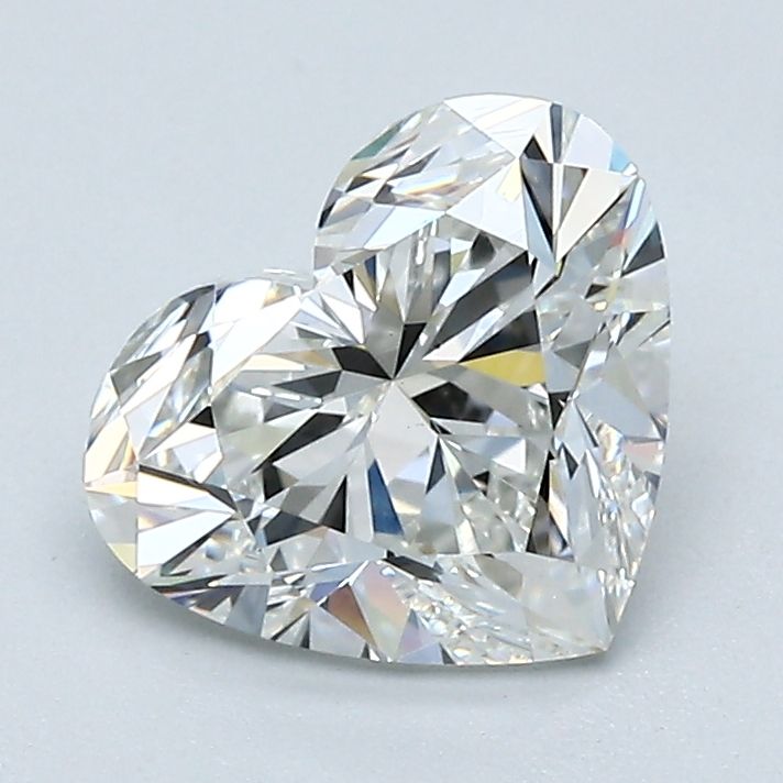 Diamond Natural 1,7Ct G-VS2 Heart - GIA2476863107 1