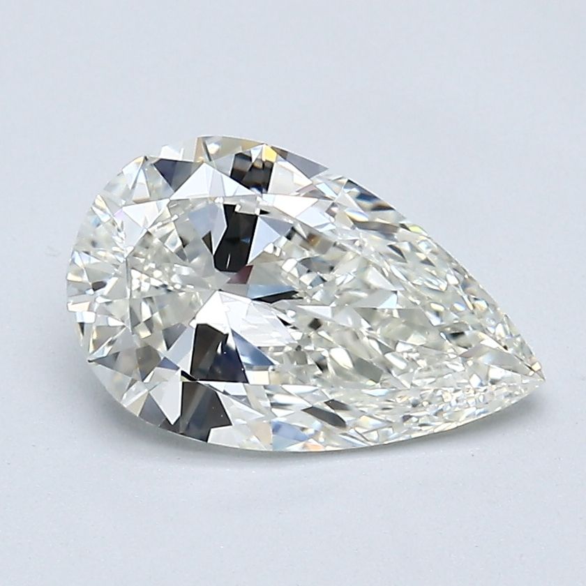 Diamond Natural 1,5Ct J-VS1 Pear - GIA5493935366 1