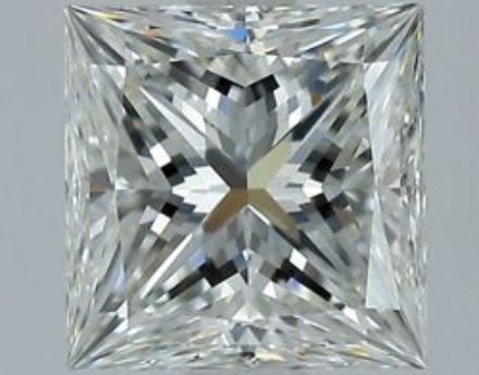 Diamond Natural 1,37Ct I-IF Princess - GIA6452684896 1