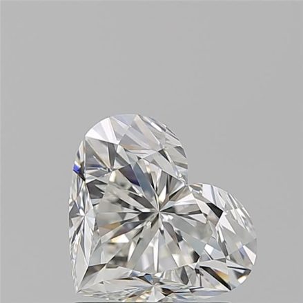 Diamond Natural 1,51Ct H-VVS1 Heart - GIA1528355597 1