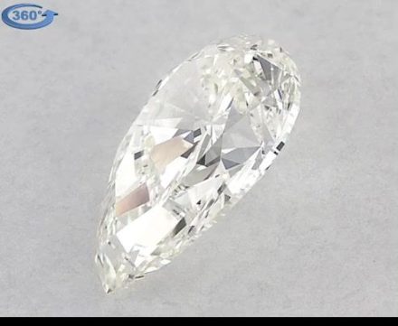 Diamond Natural 1,2Ct K-SI1 Pear - GIA6322054317 1
