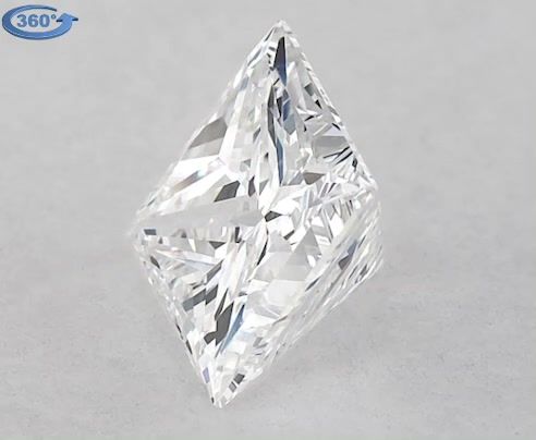 Diamond Natural 0,72Ct D-VS1 Princess - GIA1339418767 1