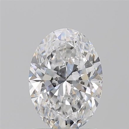 Diamond Natural 1,5Ct D-SI2 Oval - GIA7511506905 1