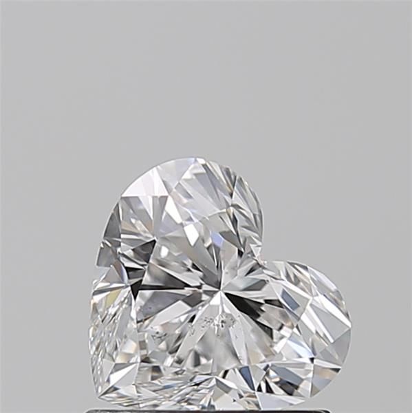 Diamond Natural 0,9Ct F-SI2 Heart - GIA6515508943 1