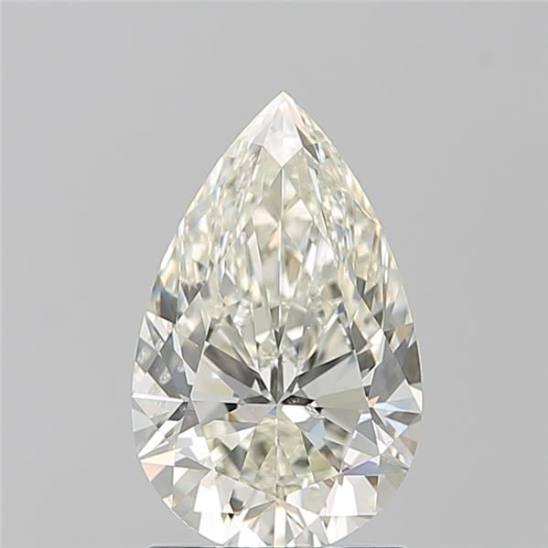Diamond Natural 1,55Ct K-SI2 Pear - GIA6522608189 1