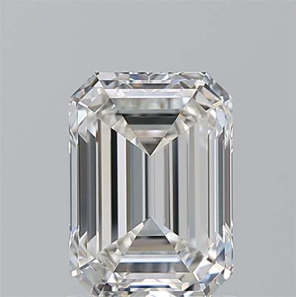 Diamond Natural 1,51Ct H-VVS1 Emerald - GIA6522608098 1