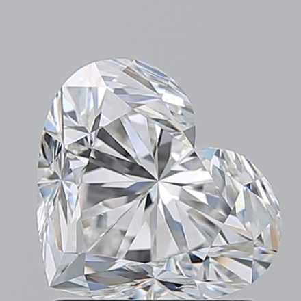 Diamond Natural 1,51Ct E-VVS1 Heart - GIA6545011910 1