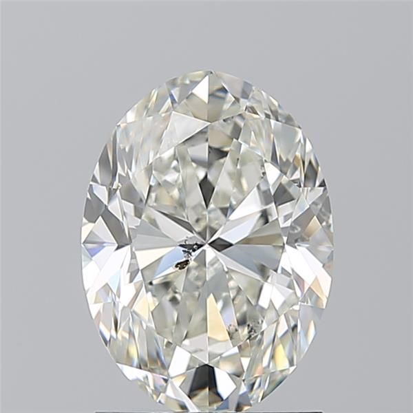 Diamond Natural 1,7Ct J-SI2 Oval - GIA1535063671 1