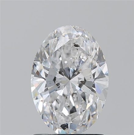 Diamond Natural 1,5Ct D-SI2 Oval - GIA6535453196 1