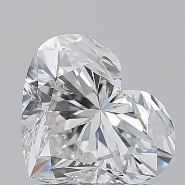 Diamond Natural 1,5Ct F-SI2 Heart - GIA2537453934 1