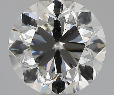 Diamond Natural 1,5Ct J-SI2 Round - GIA5533973280 1
