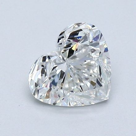 Diamond Natural 1,01Ct F-VS1 Heart - GIA5231755086 1