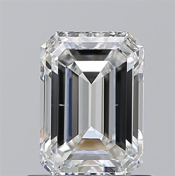 Diamond Natural 0,9Ct F-SI1 Emerald - GIA2534485889 1