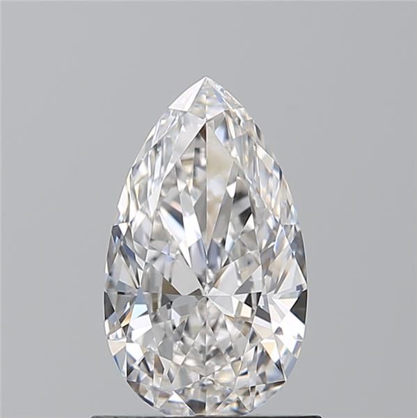 Diamond Natural 0,9Ct F-VVS1 Pear - GIA5543223300 1
