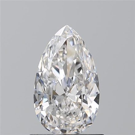 Diamond Natural 0,9Ct F-VVS1 Pear - GIA5543223300 1