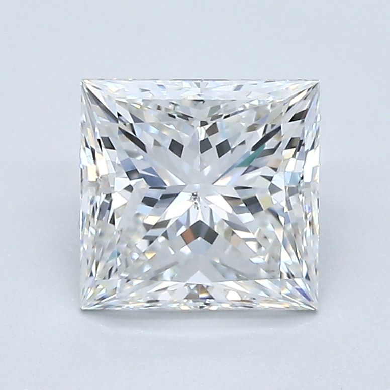 Diamond Natural 1,71Ct F-SI1 Princess - GIA2527240448 1