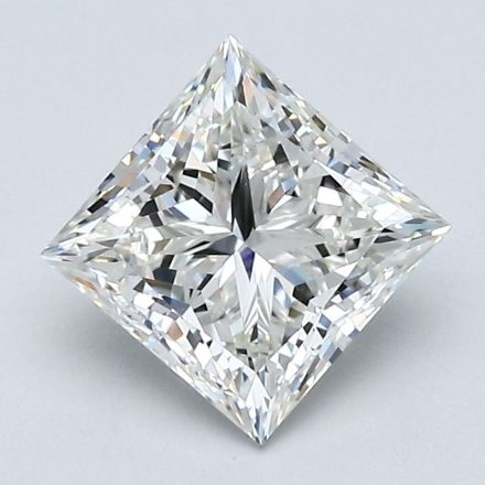 Diamond Natural 1,73Ct I-VVS2 Princess - GIA7521529468 1