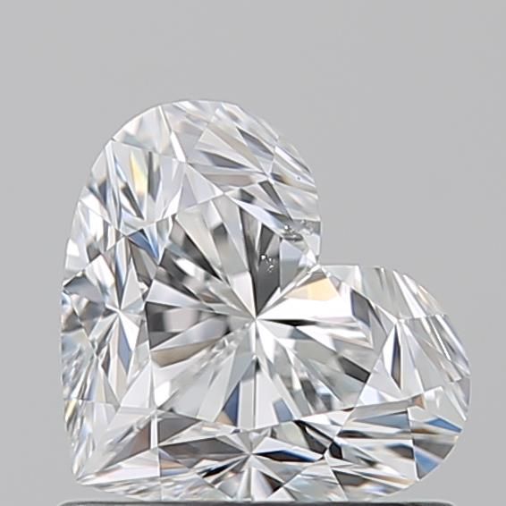 Diamond Natural 0,91Ct E-SI1 Heart - GIA1538080012 1