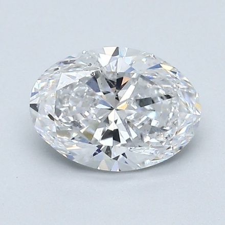 Diamond Natural 1,21Ct D-SI2 Oval - GIA2526237253 1