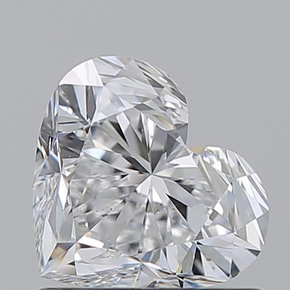Diamond Natural 0,93Ct D-SI1 Heart - GIA7536644348 1
