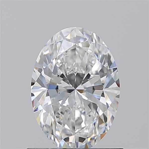 Diamond Natural 0,9Ct F-SI1 Oval - GIA6535726702 1