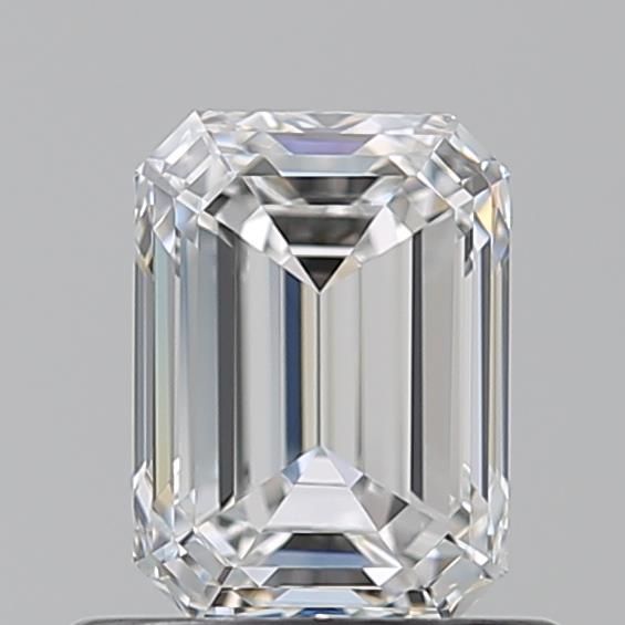 Diamond Natural 0,81Ct F-VVS1 Emerald - GIA7542174425 1