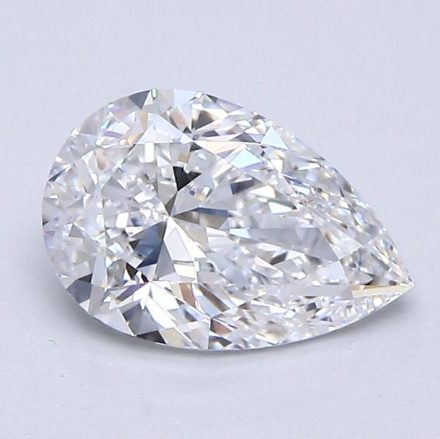 Diamond Natural 1,26Ct D-VVS1 Pear - GIA7526925778 1