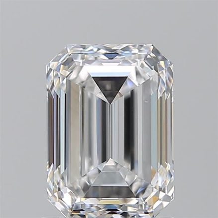 Diamond Natural 1,5Ct E-VS1 Emerald - GIA1537449960 1