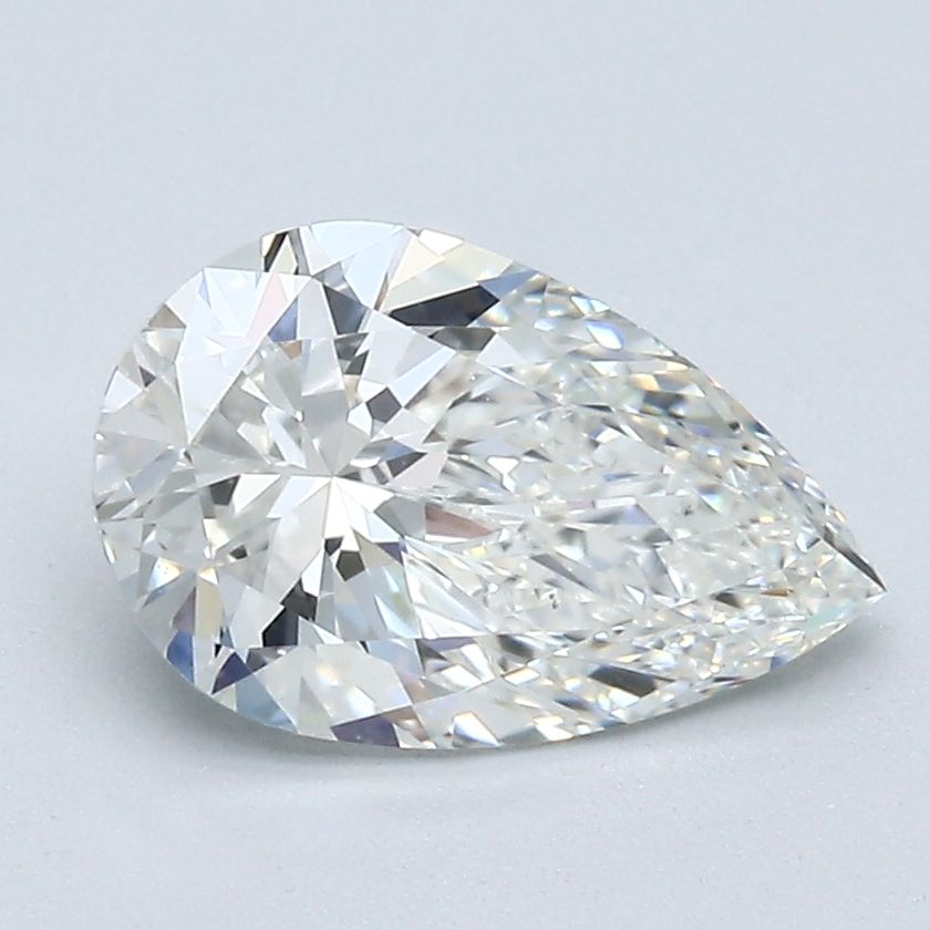 Diamond Natural 1,61Ct G-VS2 Pear - GIA6542550180 1
