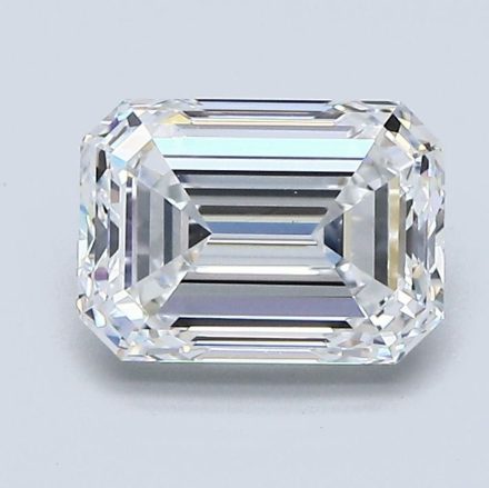 Diamond Natural 1,7Ct E-VS1 Emerald - GIA2534457644 1