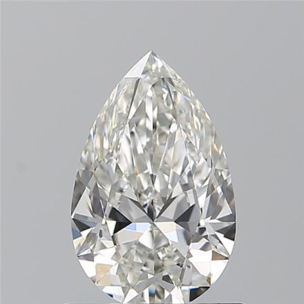 Diamond Natural 0,9Ct H-VVS2 Pear - GIA7541399884 1