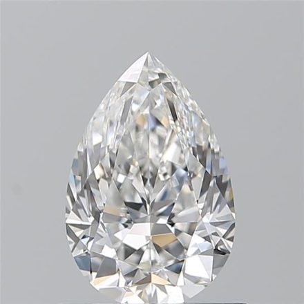 Diamond Natural 0,91Ct F-VVS2 Pear - GIA7543841689 1