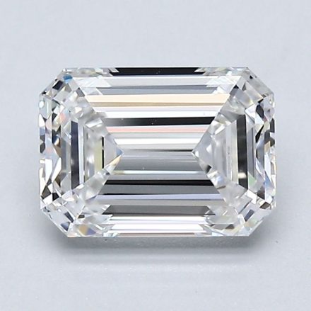 Diamond Natural 1,52Ct D-VVS1 Emerald - GIA6521616409 1